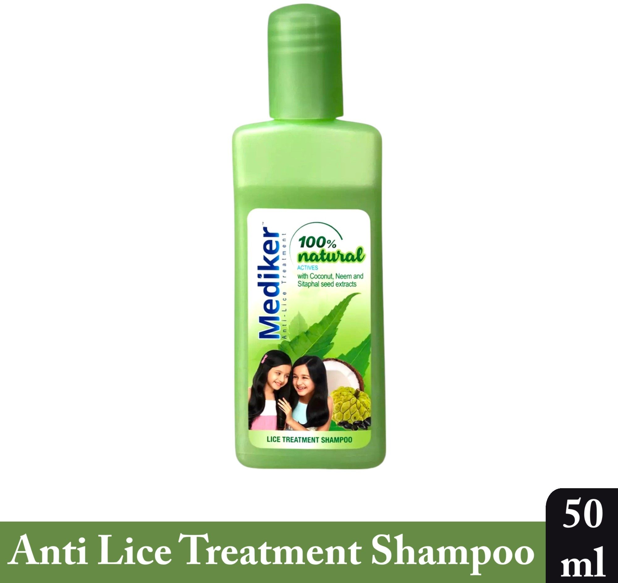 Anti Lice Treatment Shampoo Bottle - Pack Of 1 (50ml)-image-2