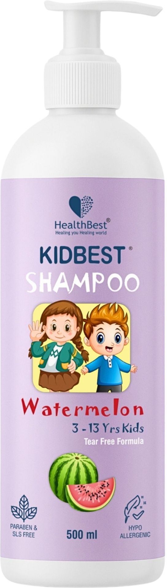 Hair Shampoo for Kids | Extra Nourishing | Dry & Damaged to normal Hair | Tear, Paraben, SLS free | 500ml-image-16