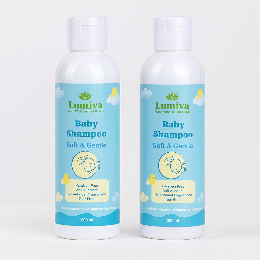 lumiva Baby Shampoo 400ml (200ml*2)-picture-41