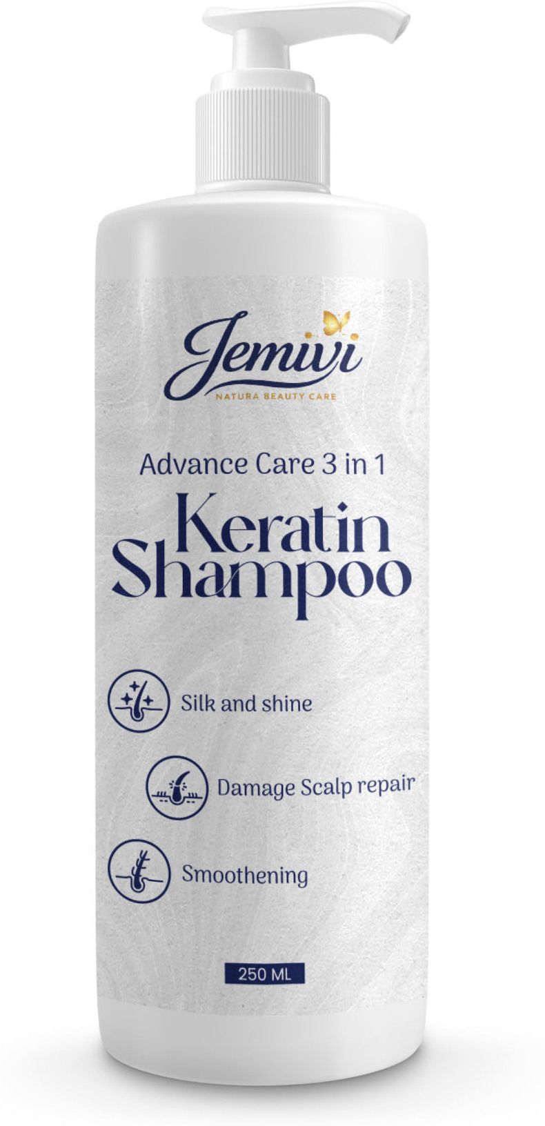 jemivi Keratin Shampoo for Scalp Repair, and Intense Silk & Shine - 250ml-picture-24