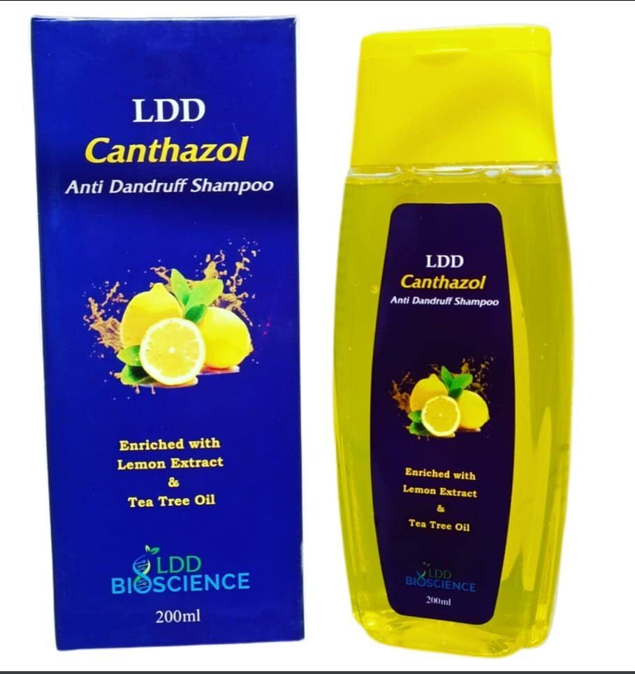 ldd bioscience Canthazol Anti Dandruff Shampoo Enriched with Lemon Extract & Tea Tree Oil-picture-42