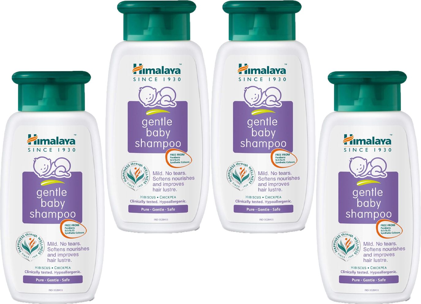 GENTLE BABY SHAMPOO 200ml ( Pack of 4 )-image-1
