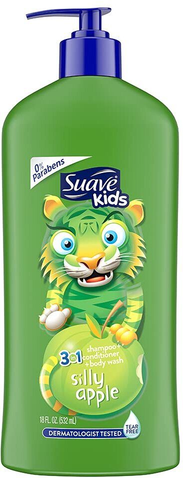 Kids 3in1 Shampo Conditioner,Body wash Silly Apple - 532ml-image-18