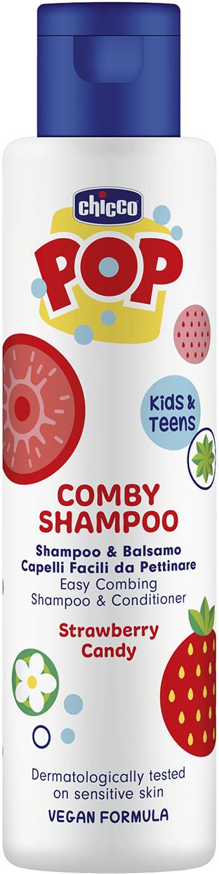 POP Strawberry 2 in 1 Comby Shampoo & Conditioner (6 Years+)-image-23