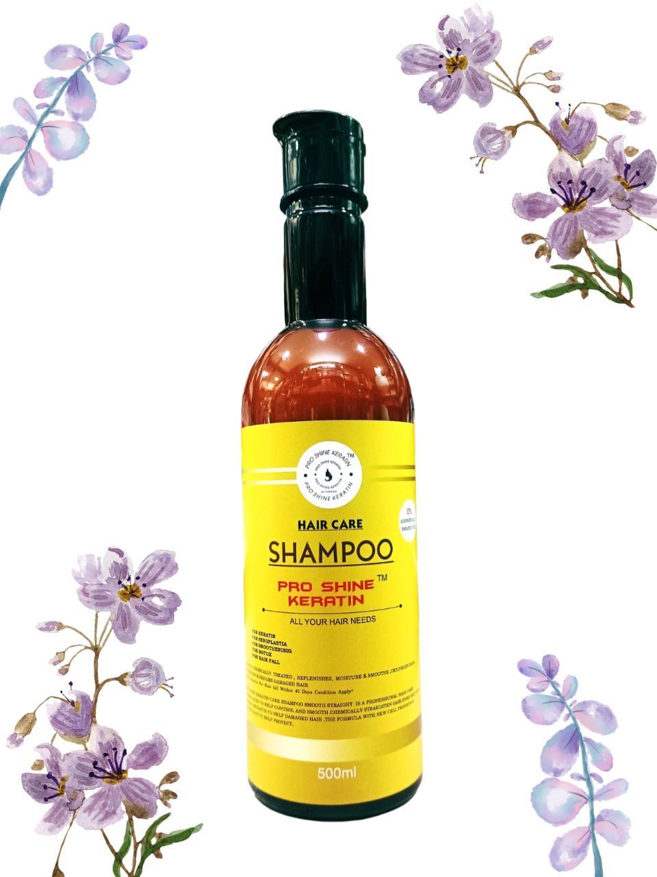 pro shine keratin hair care shampoo sulphate and parabeen free for keratine, nenoplastia botox-picture-13