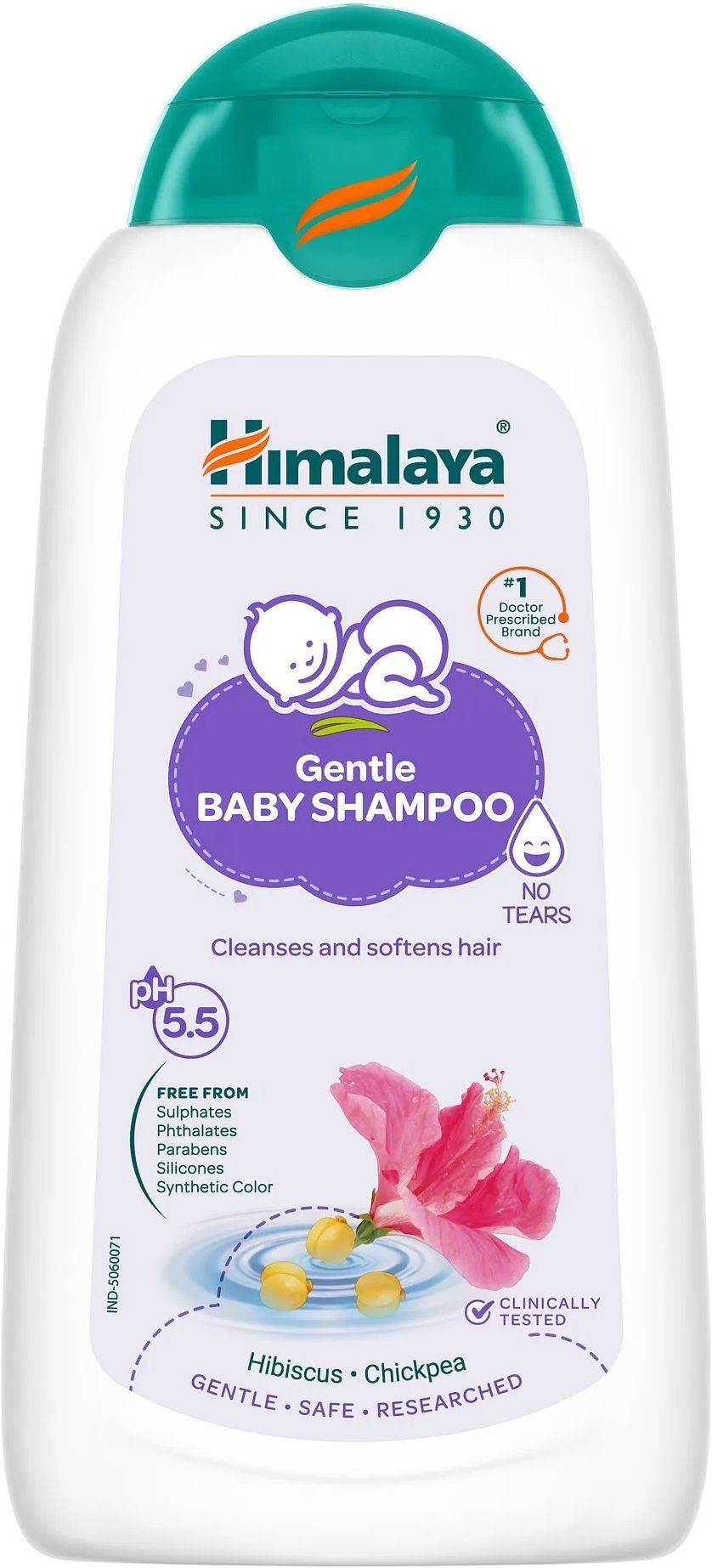 Gentle Baby Shampoo No Tears formula Cleanses, softens & nourishes baby's hair-image-34