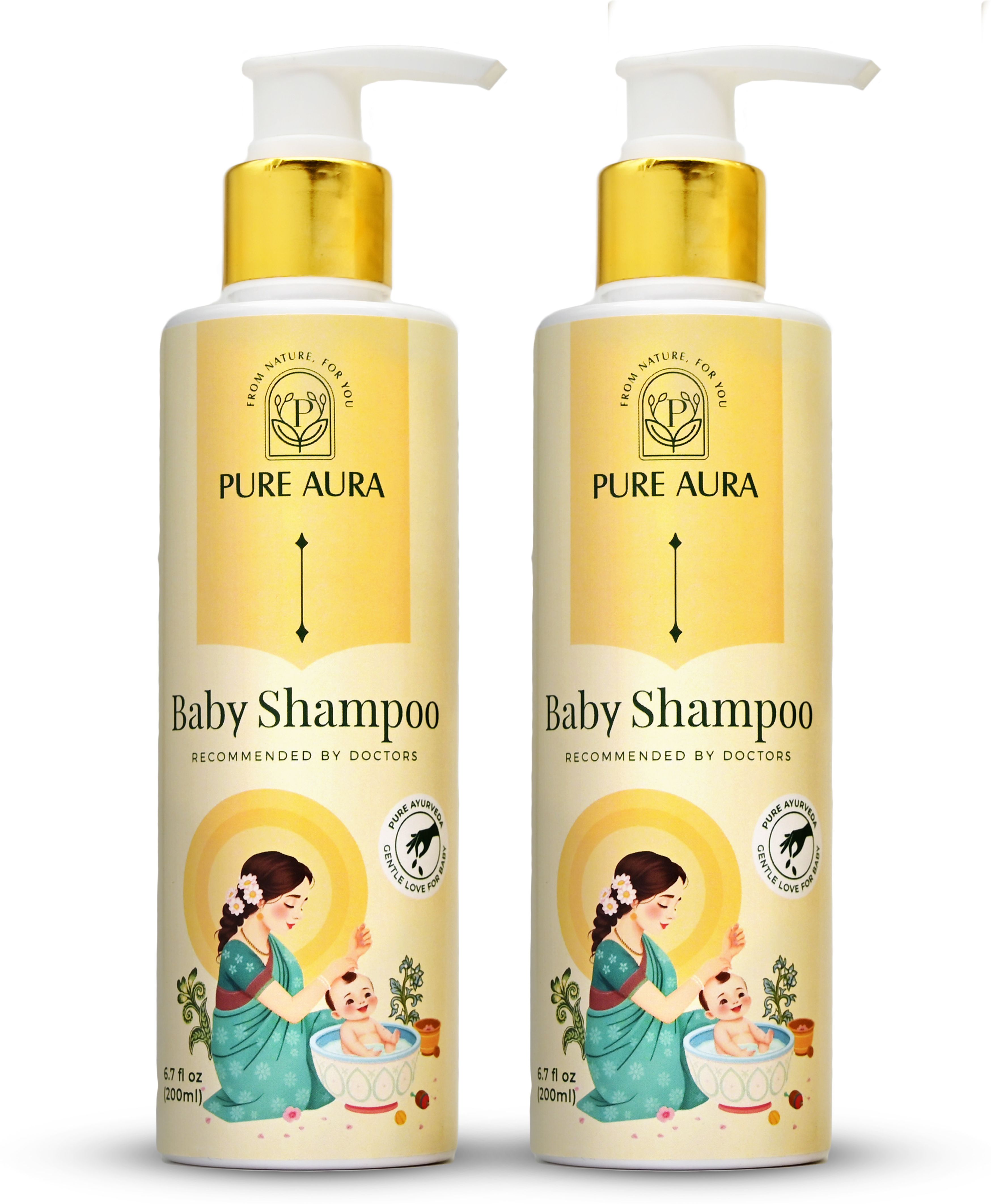 Baby Shampoo Pack of 2 | Ayurvedic Herbal Formula | Gentle, Paraben-Free Care-image-14