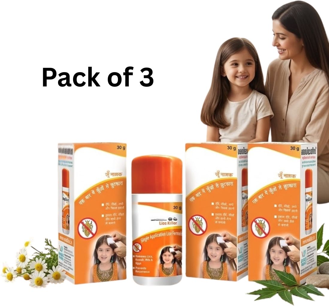 lamishine MEDILICE ANTI LICE SHAMPOO FOR LICE CLEANSING & HEALTHY HAIR 30ml PACK OF 3-picture-37
