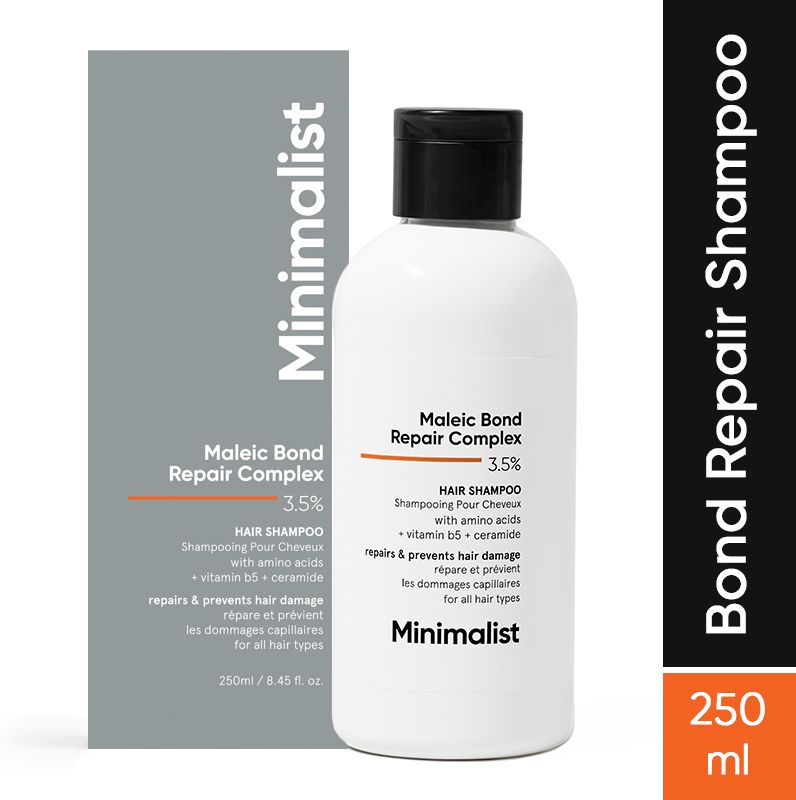 minimalist Hair Shampoo for Dry,Damaged & Frizzy with 3.5%Maleic Bond Repair Complex-picture-36