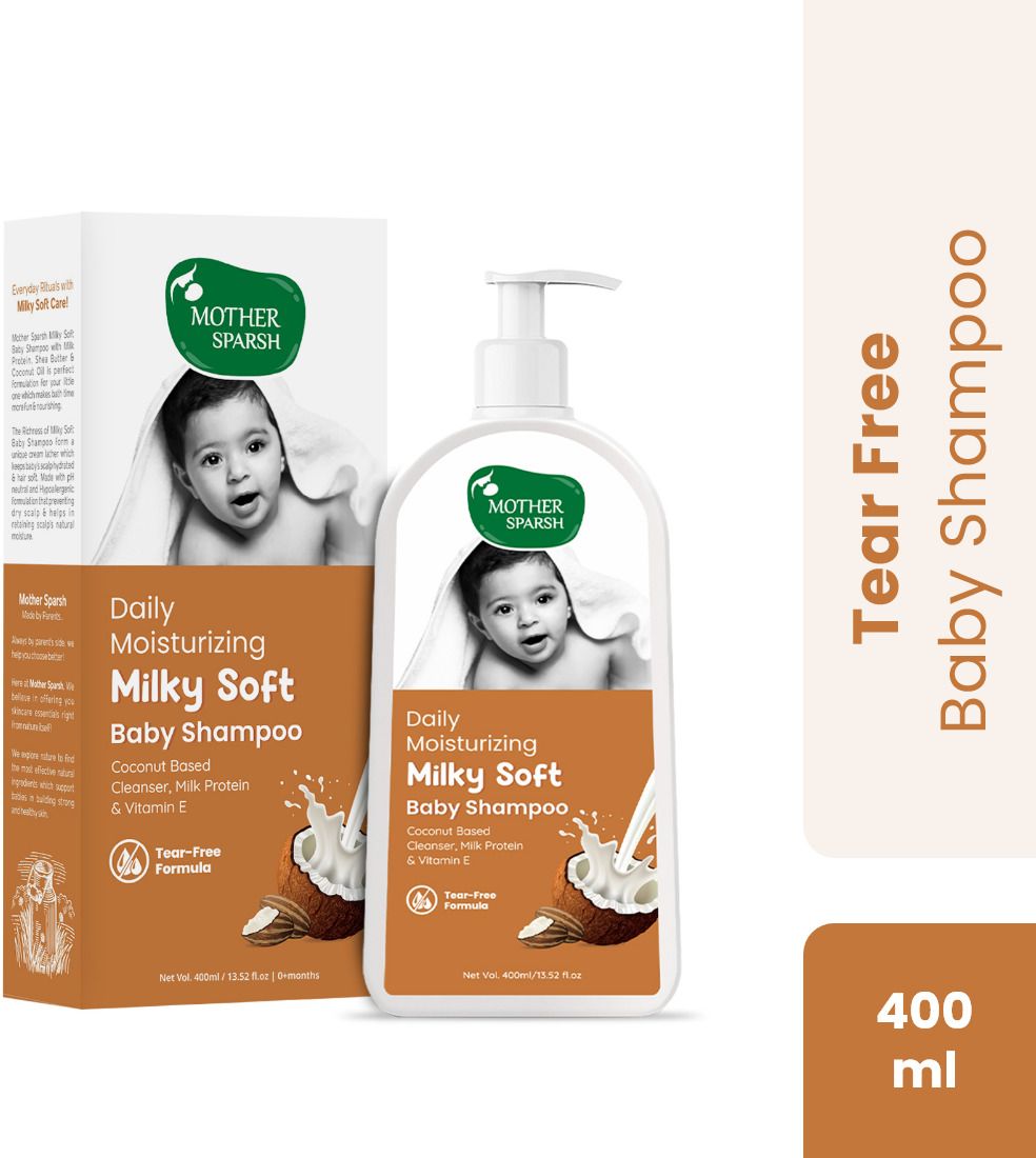 Mother Sparsh Milky Soft Baby Shampoo