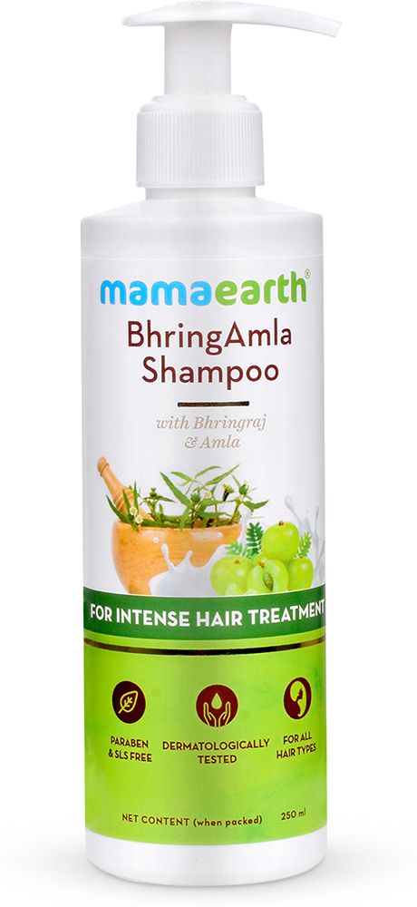mamaearth BhringAmla Shampoo with Bhringraj & Amla – 250 ml-picture-19