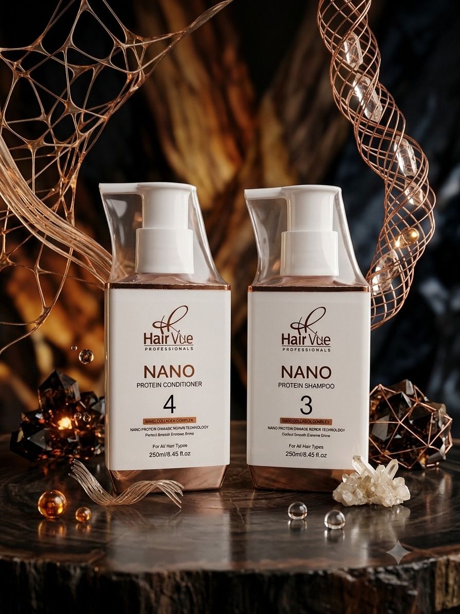 hairvue Professionals Nano Protein Shampoo and Conditioner-picture-11