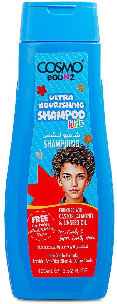 cosmo Bounz Hair Care Ultra Nourishing For Kids Hair Shampoo All Hair Types-picture-41