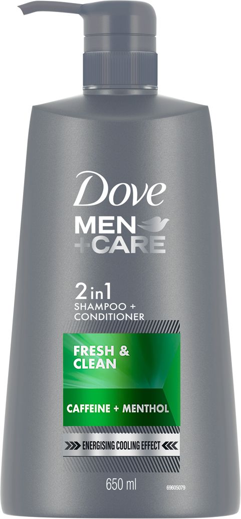 Dove Men + Care Fresh & Clean 2 in 1 Shampoo & Condi