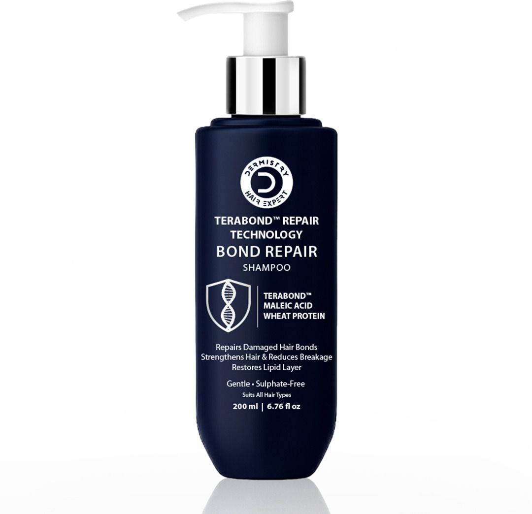 dermistry Bond Repair Shampoo Terabond Maleic Acid Protein for Hair Breakages Split Ends-picture-28
