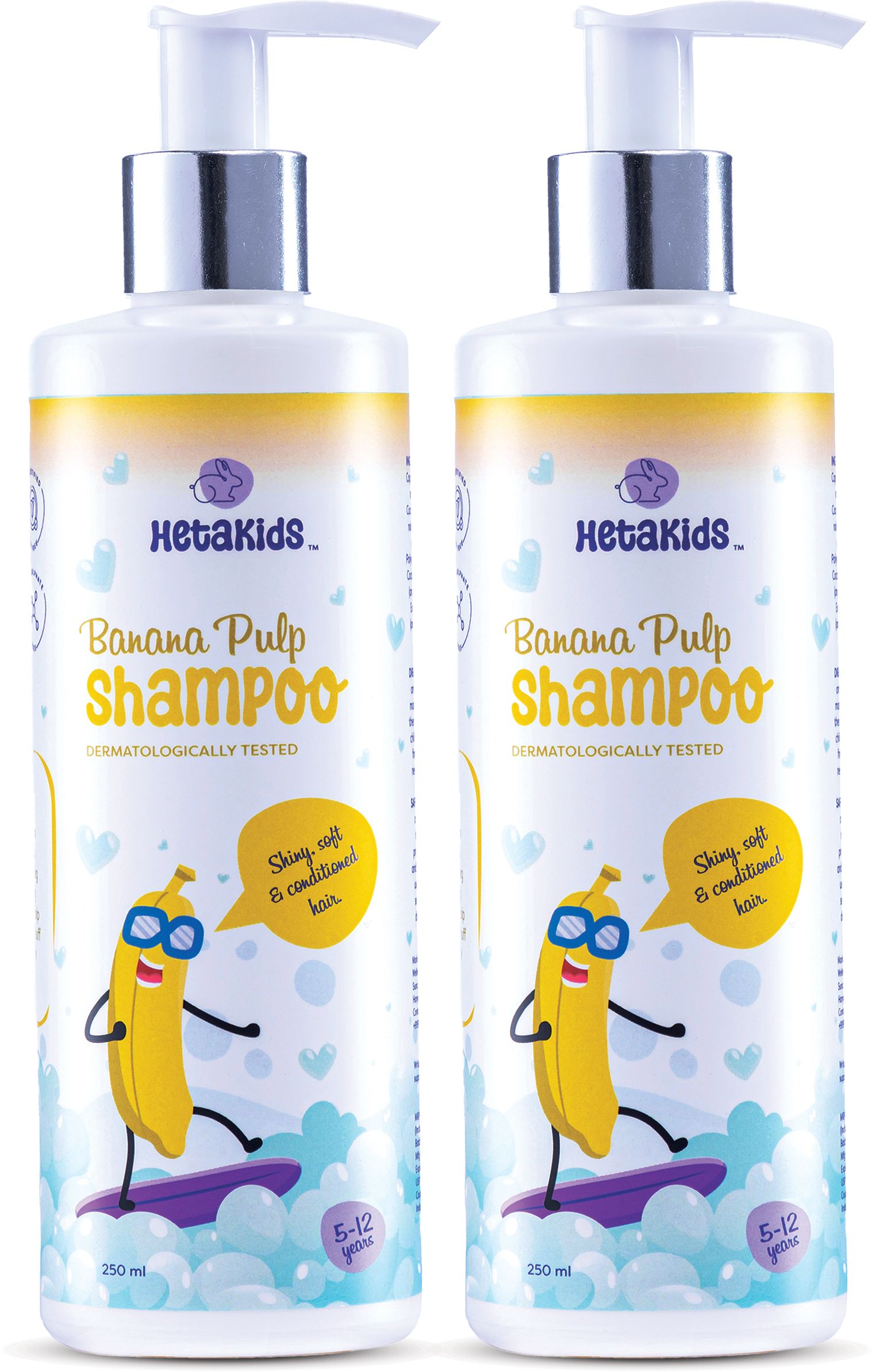 Banana Shampoo for Kids Hair Care Cleansing Moisture, Nourishing-image-21