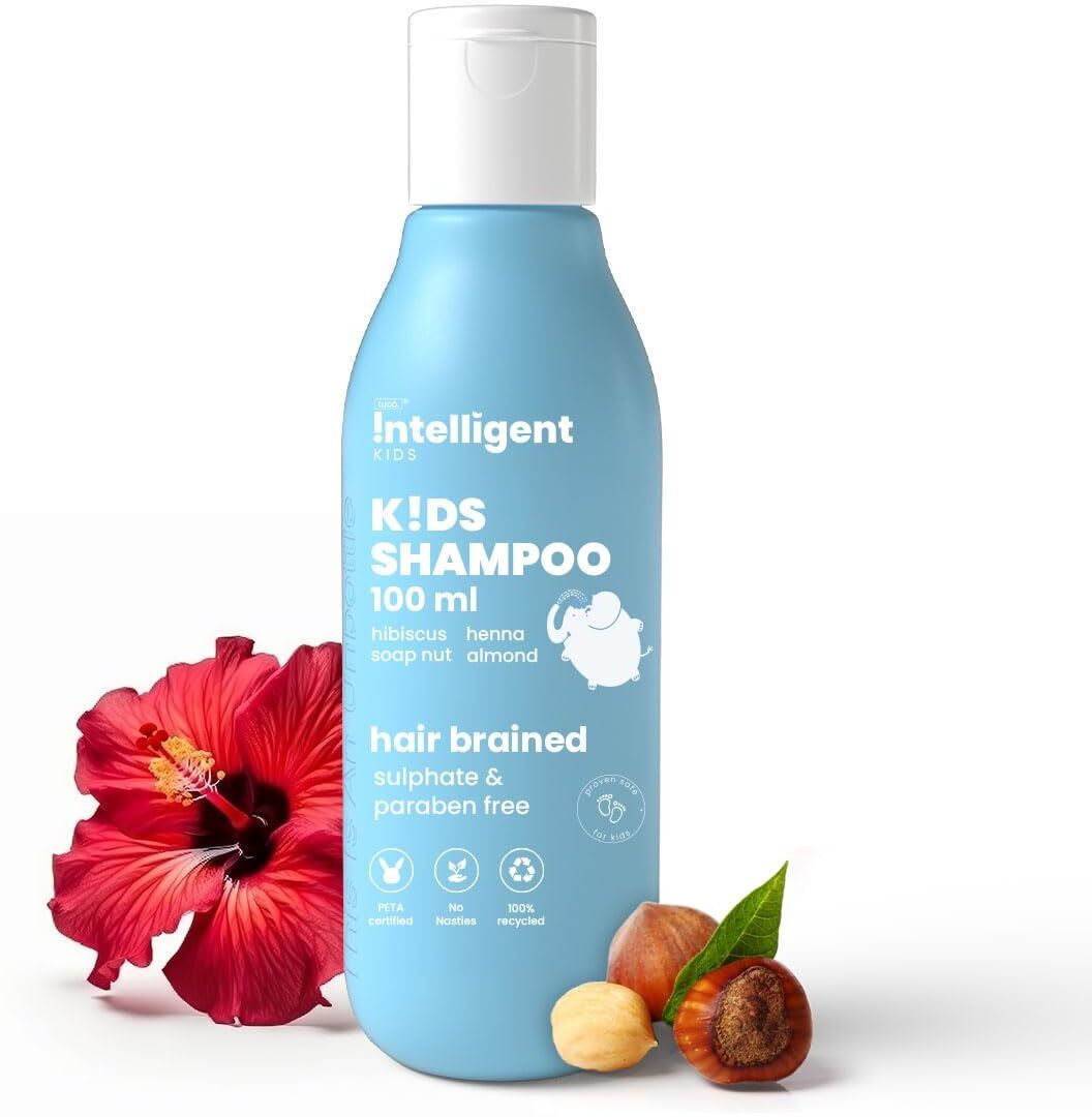 Intelligent Mild Kids Shampoo with Soapnut, Hibiscus to moisturize hair-image-31