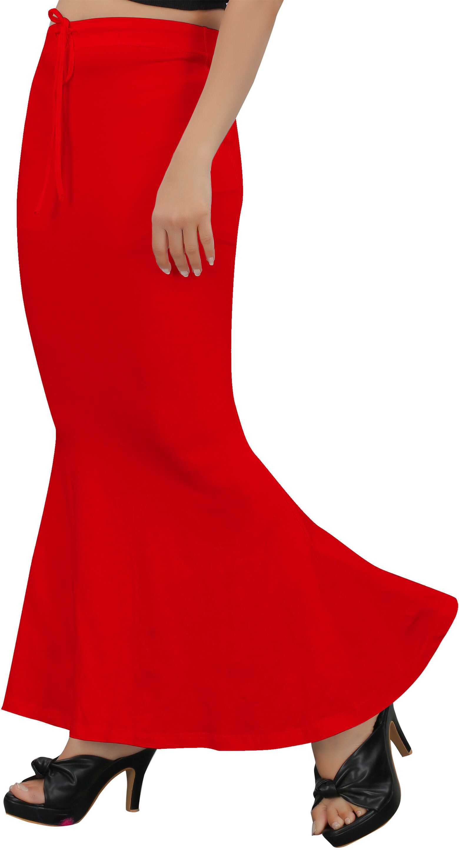 GrowMore Shapewear Red-XXL Lycra Blend Petticoat-picture-42