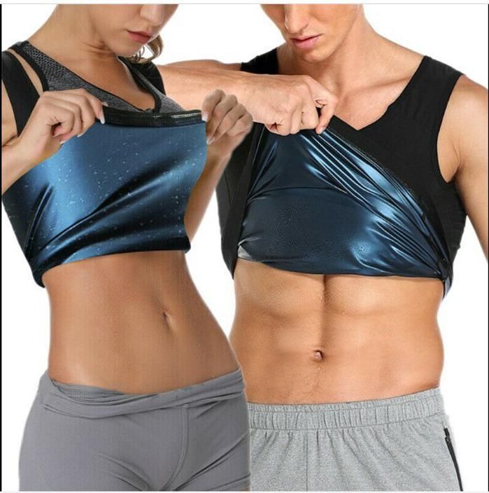 olsic Polymer Sweat Shaper Vest Workout for Weight Loss, Waist Body Slimming Trainer Men, Women, Unisex Shapewear-picture-20