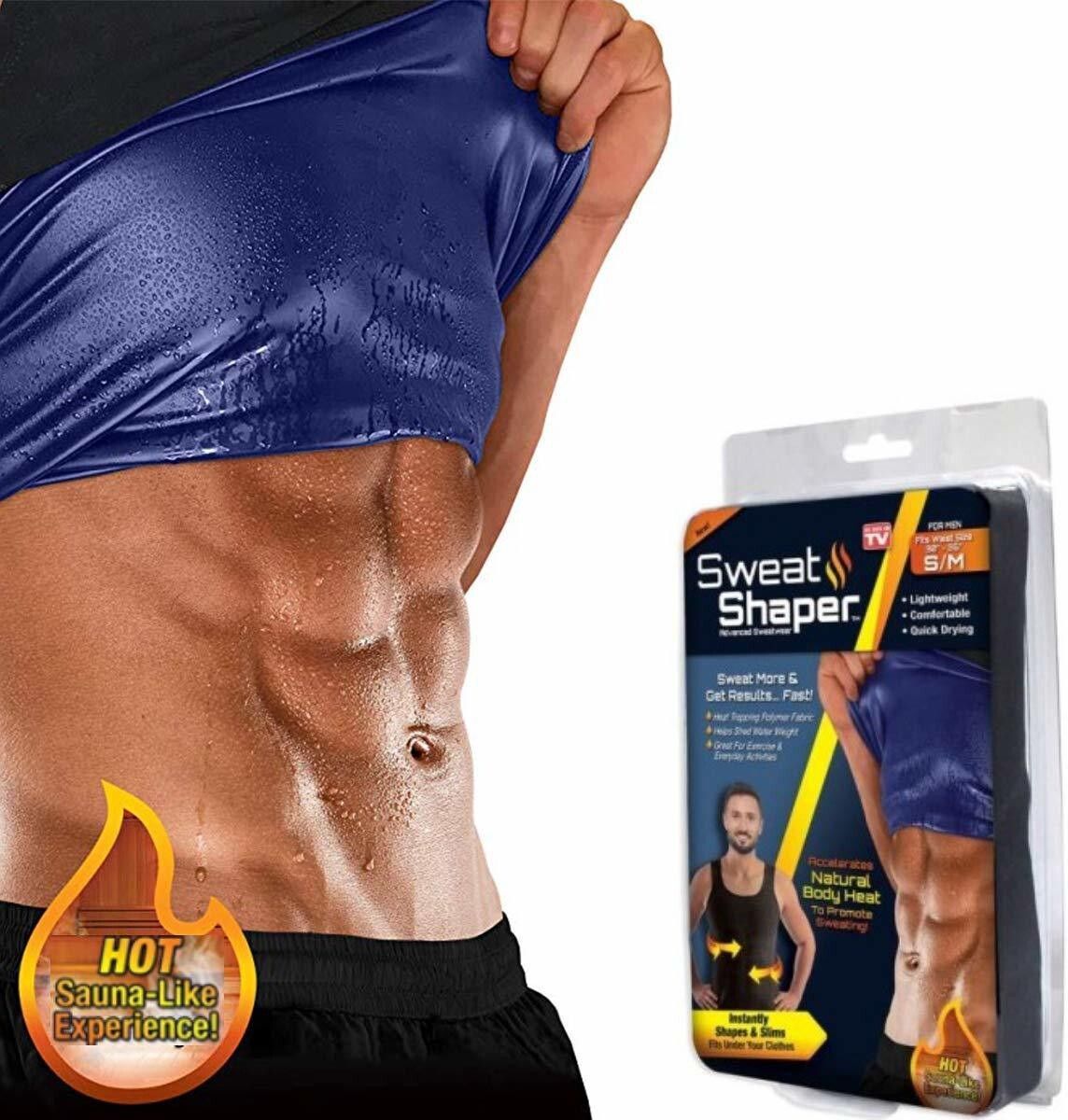 Sweat Sauna Vest Heat Trapping Polymer Vest Suit Workout Body Shaper� Men, Women, Unisex Shapewear