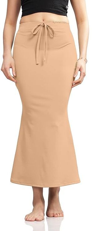 Feeljate BEIGE,FISHCUT SHAPEWEAR0.1,36,5 Polyester Petticoat-image-3