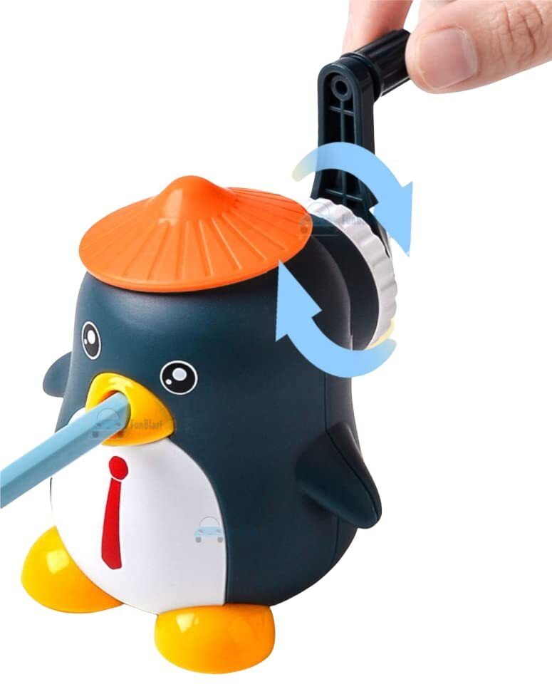 funblast Sharpener for Kids – Penguin Shaped Pencil Sharpener Single Pencil Sharpeners-picture-16