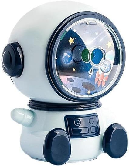Big Astronaut Mechanical Pencil Sharpener Handheld Space Theme Table Pencil Mechanical Color Pencil Sharpener for Kids School Supplies Gift Sharpeners-image-7