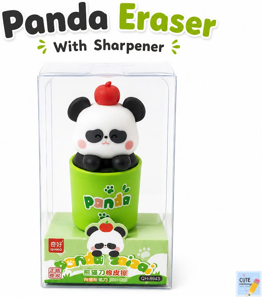 cutestationery Panda Sharpener Round Sharpeners-picture-31