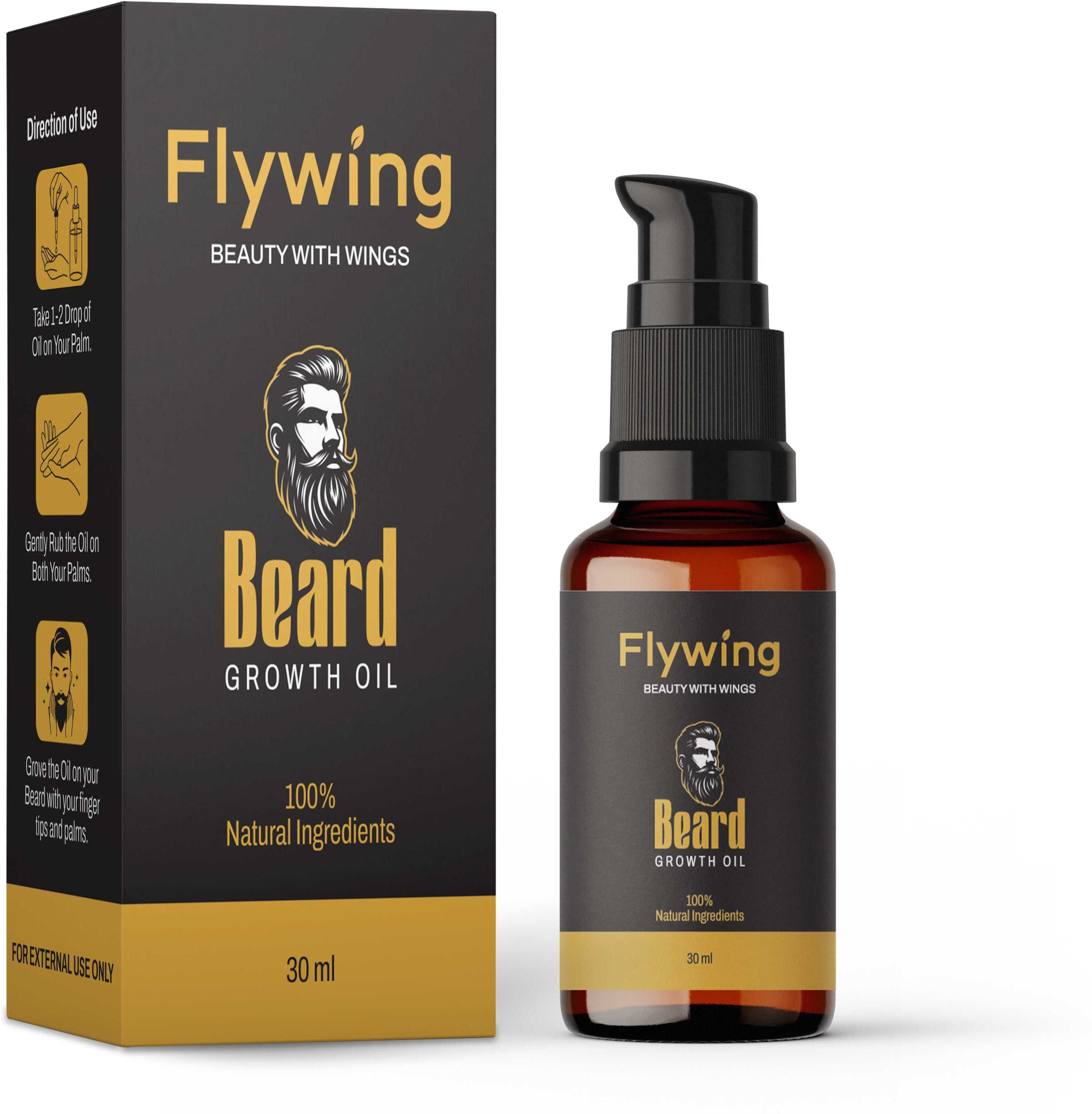 Natural Beard Growth Oil for Healthy Beard - No Harmful Chemicals Hair Oil & Shave Oil-image-27