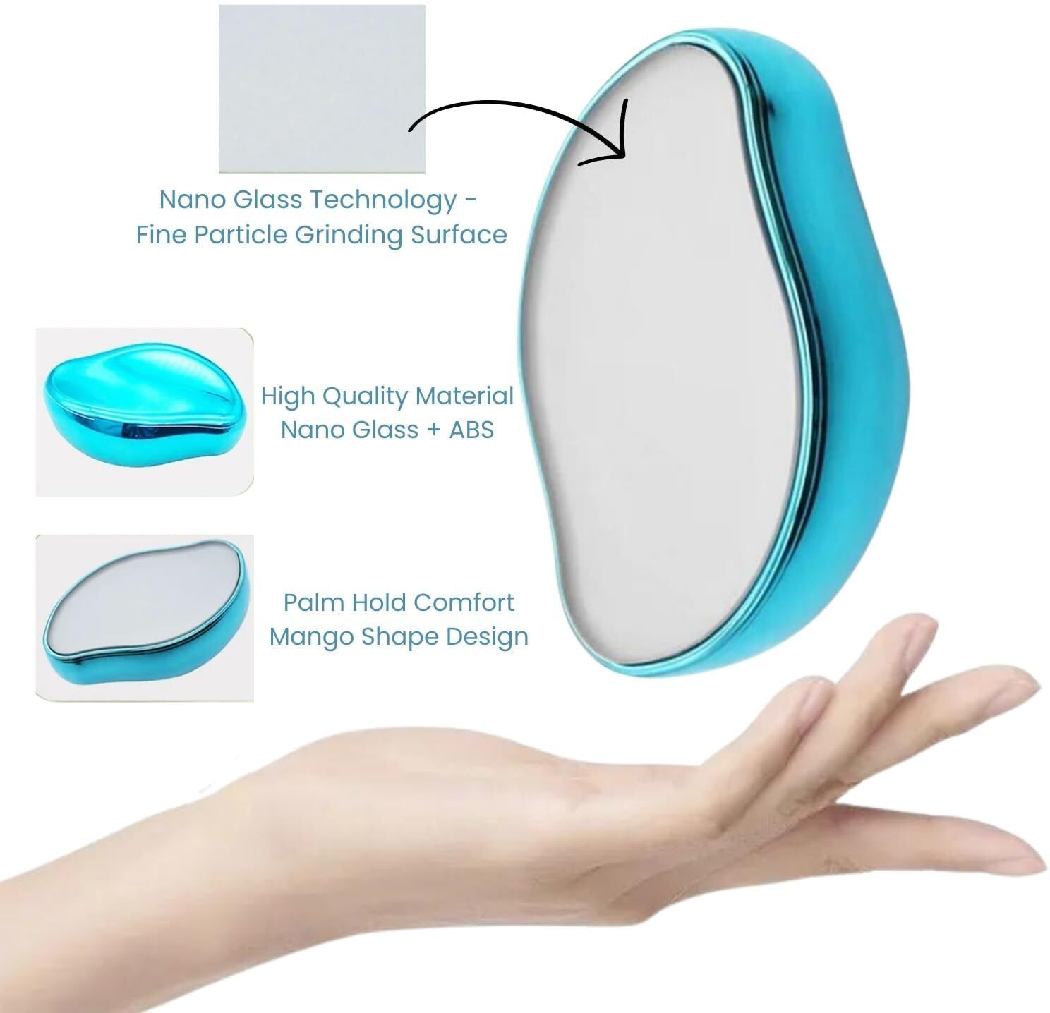 NESTNIKO Crystal Hair Eraser for Women and Men, Magic Crystal Hair Remover PainlessG Shaver For Women-image-39