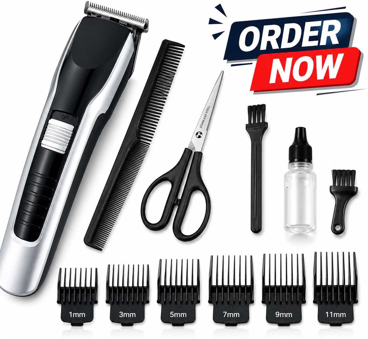 Zeno volt 809A Electric Hair & Beard Trimmer | Cordless USB Rechargeable Shaver For Men, Women-picture-37