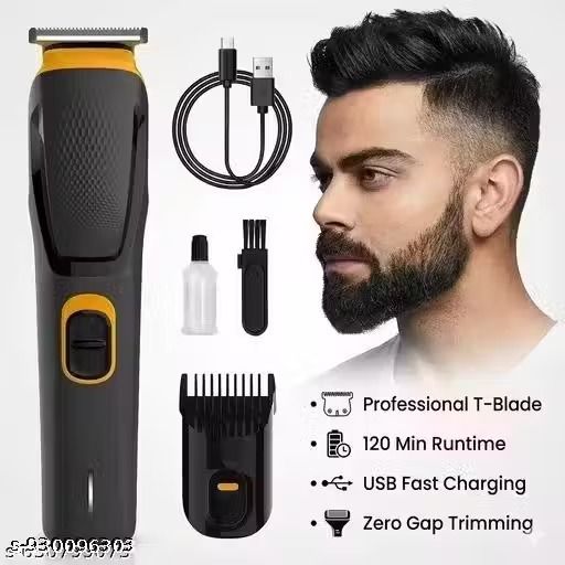 Zeno volt 509A Cordless Hair & Beard Styling Trimmer Kit Shaver For Men, Women-image-27