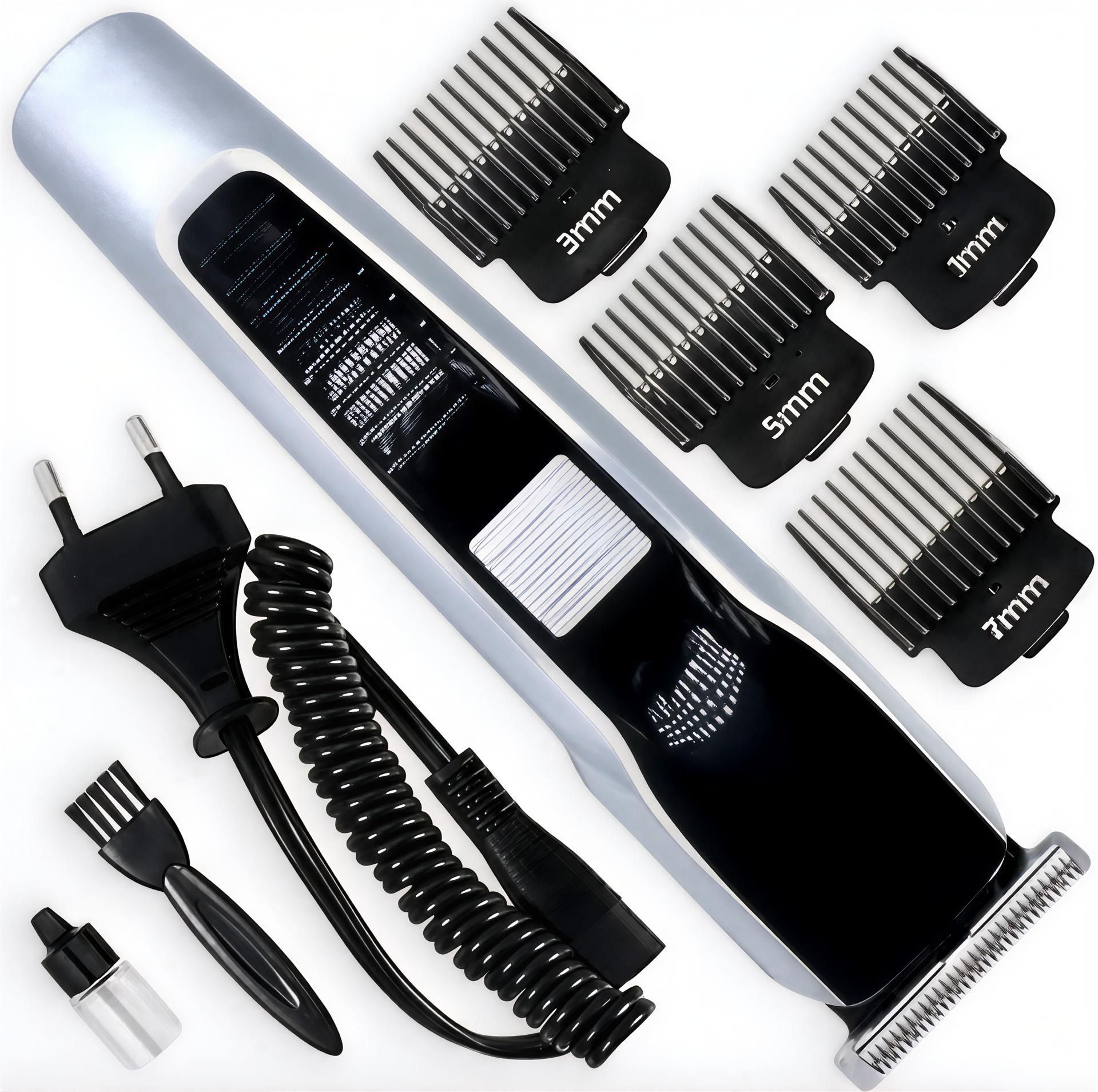FABUNIK 538 Professional Rechargeable Hair Trimmer Electric Hair Clipper, Razor Trimmer Shaver For Men-image-40