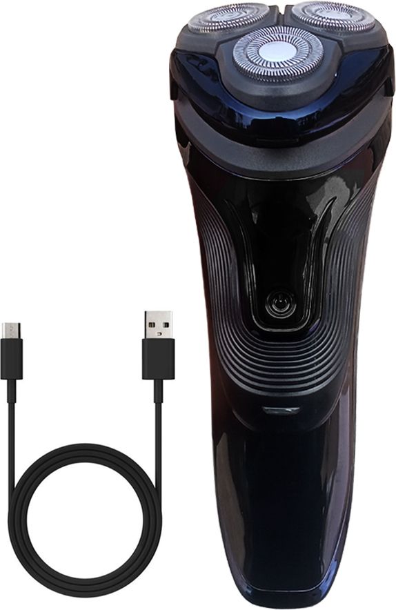 ABD Rechargeable Waterproof Electric Shaver Wet & Dry Rotary Shavers for Men Razors Shaver For Men-image-6