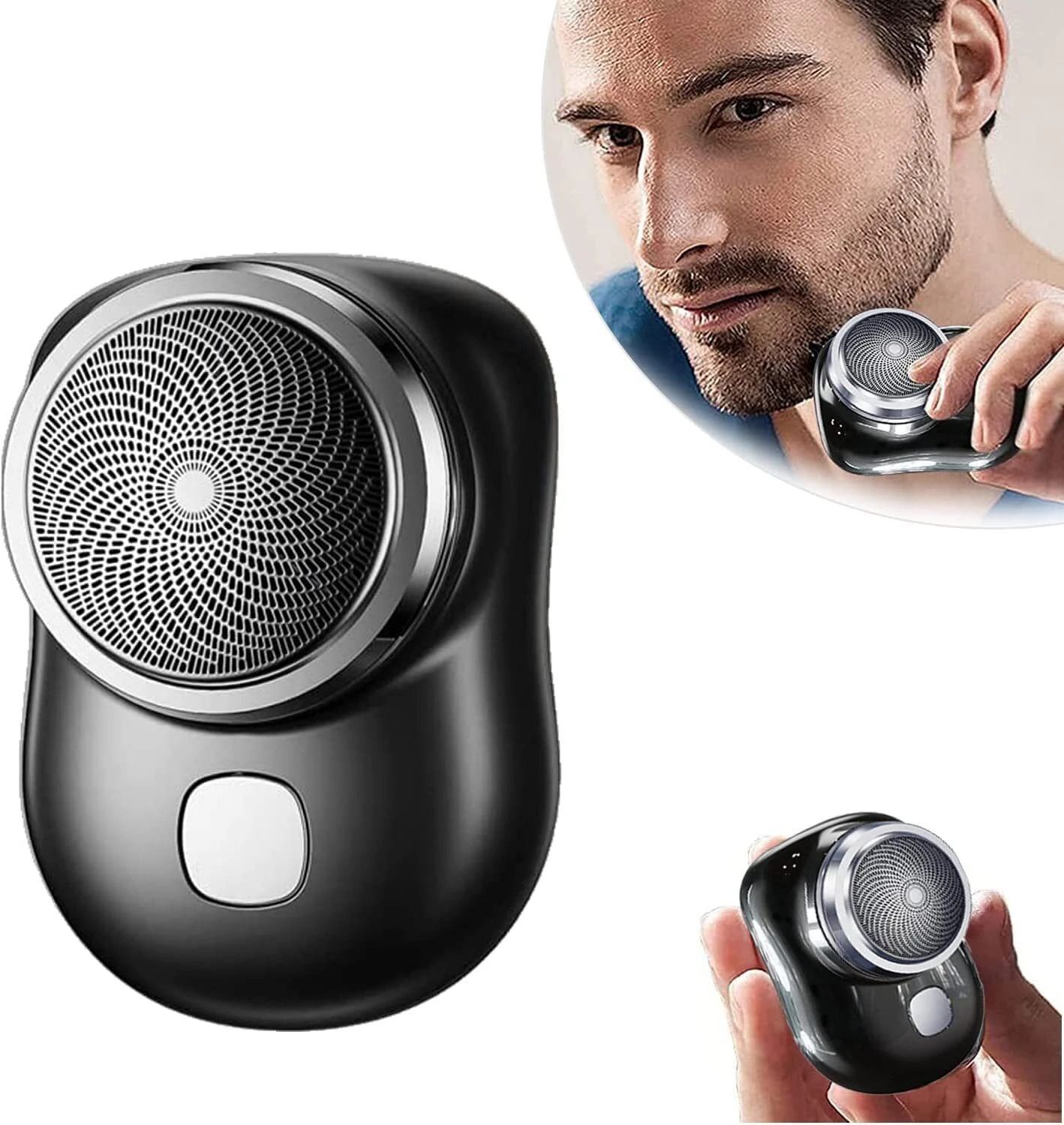 Totthar Mini Portable Pocket Size Electric Razor and USB Rechargeable Shaver For Men, Women-picture-41