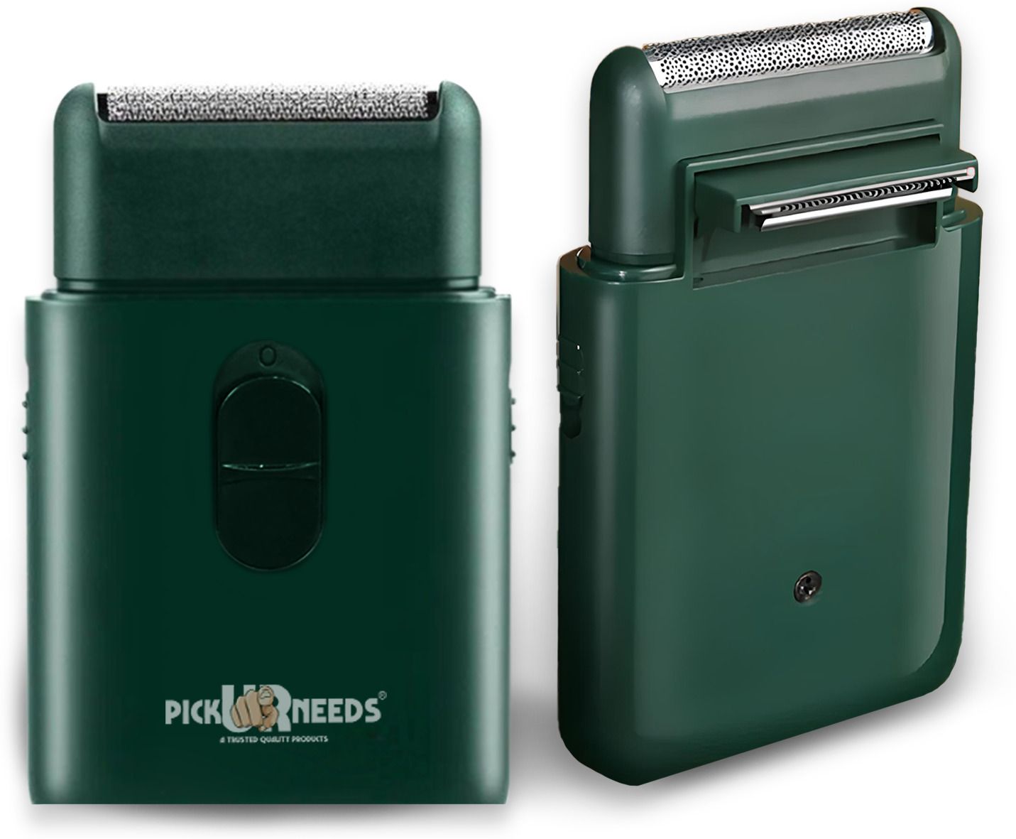 Pick Ur Needs 500 mAH Rechargeable Wet/Dry Razor for Face Care Beard TrimmerShaver For Men