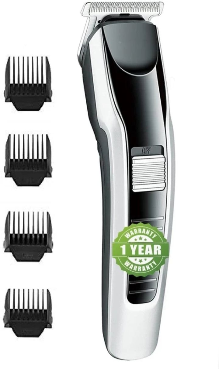 AVENUE 538 Trimmer Trimmer 60 min Runtime 4 Length Settings (Silver, Black)Shaver For Men-image-22