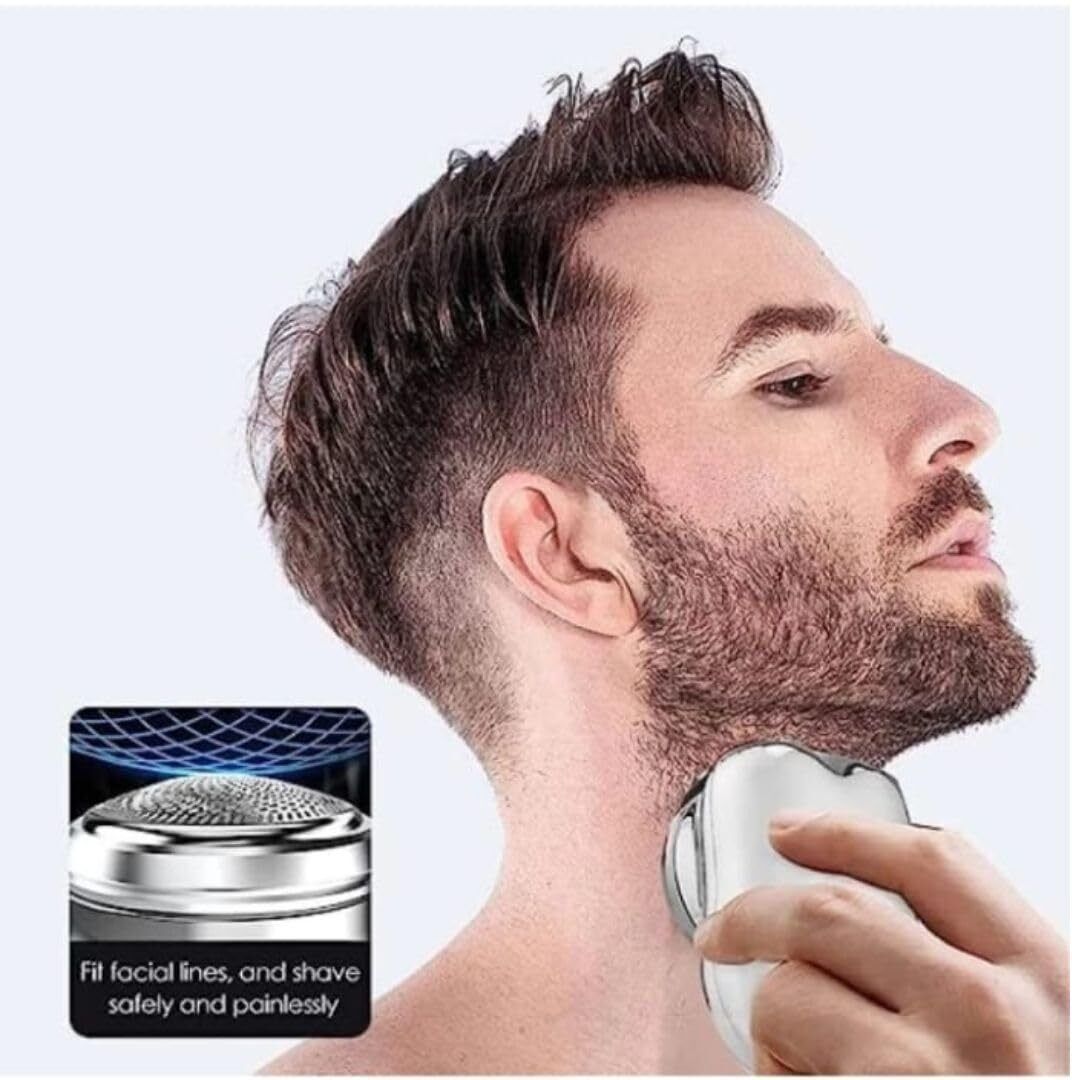 DCP ENTERPRISE ICONIC Mini Portable Electric Shaver 2025 For Women, Men (Black) Shaver For Men, Women-picture-14