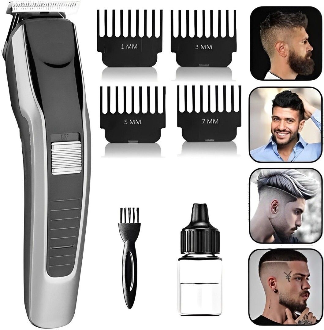 NKZ Hair Expert 2021 Model Barber & Saloon Choice Hair Beard Moustache Electric Trimmer for Men Hair Clipper Shaver Razor CordlessShaver For Men, Women-image-45
