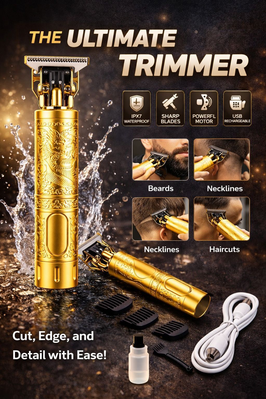 Timofy Trimmer T-9 shaver AS025 Shaver For Men-image-25