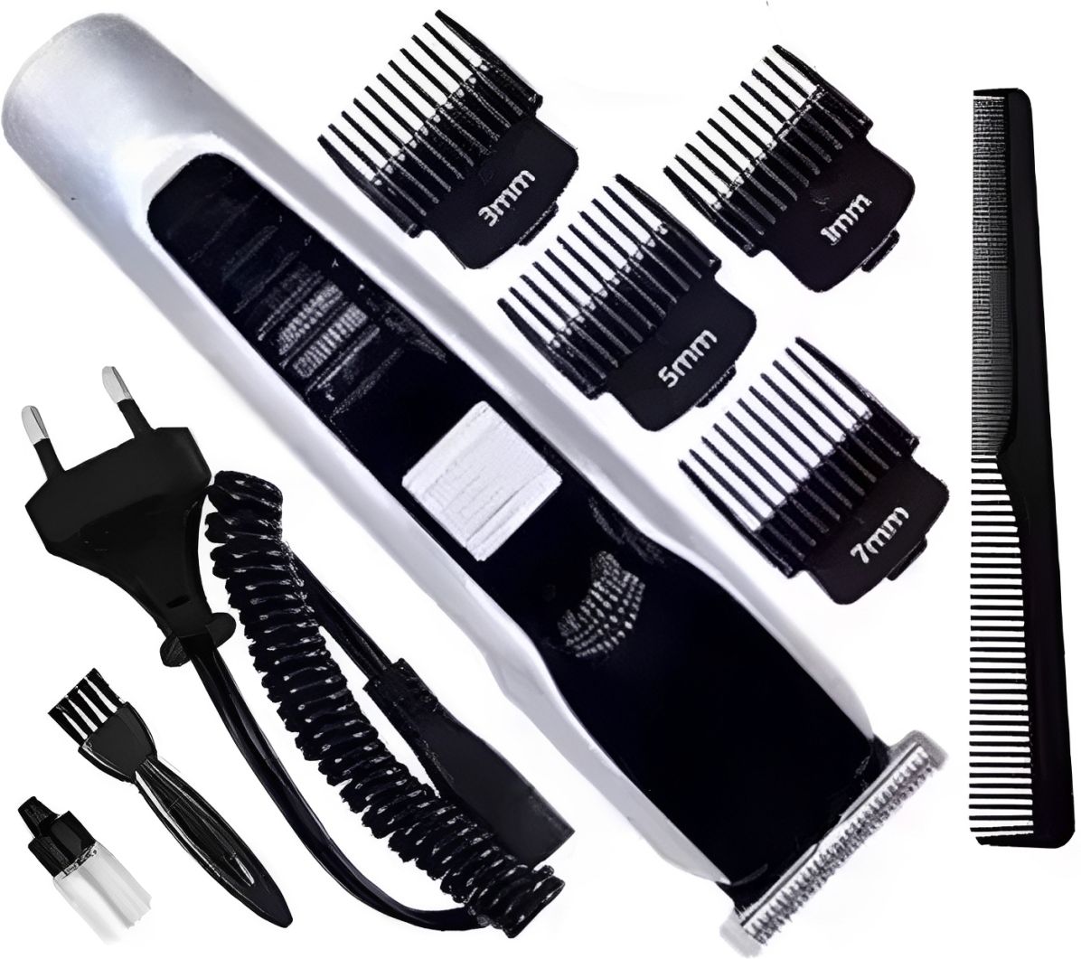 CLINLINSO 538 Pro Beard Trimmer and Styler for Men Titanium Blades Higher Precision Shaver For Men-image-28