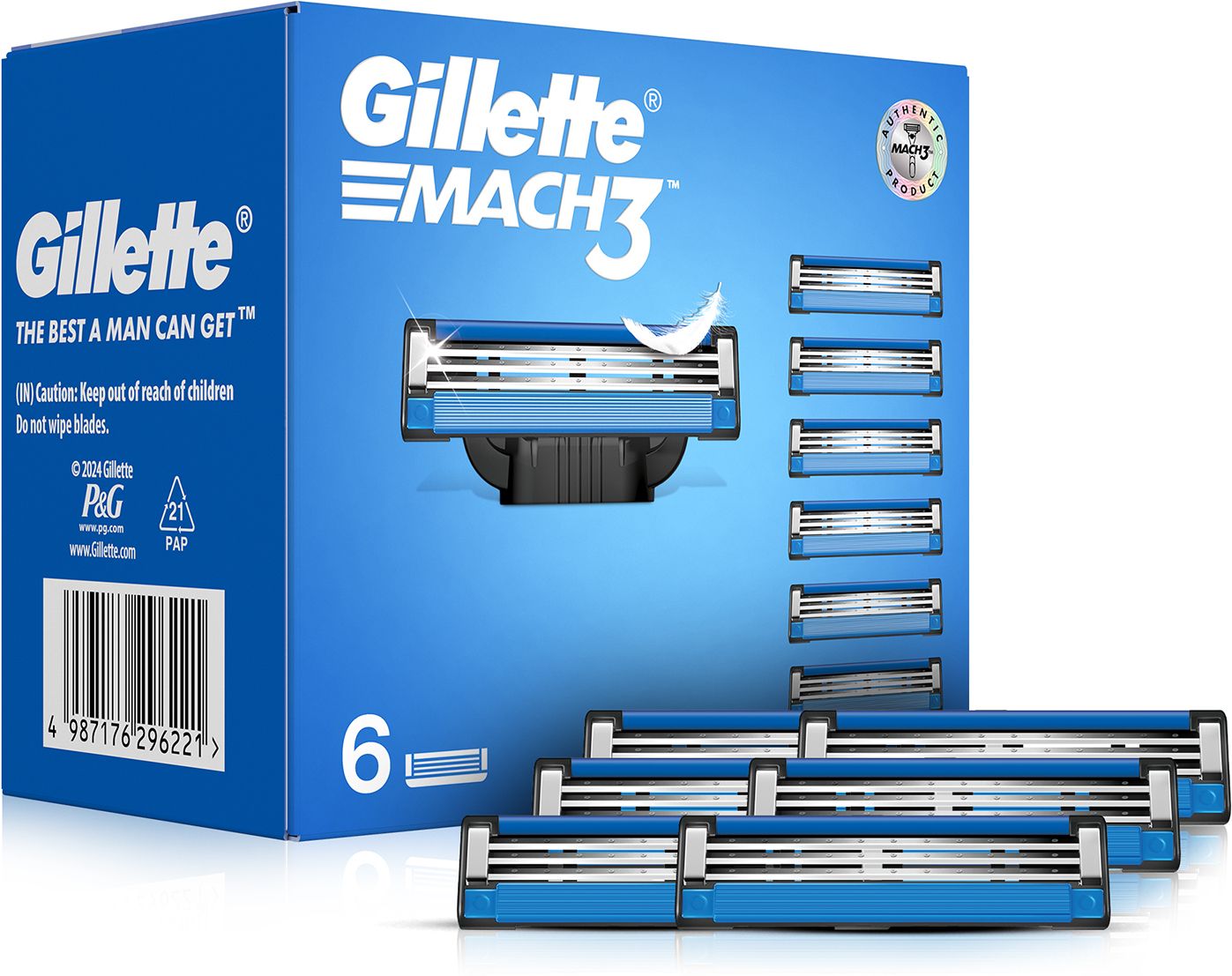 Mach3 Shaving blades for men
