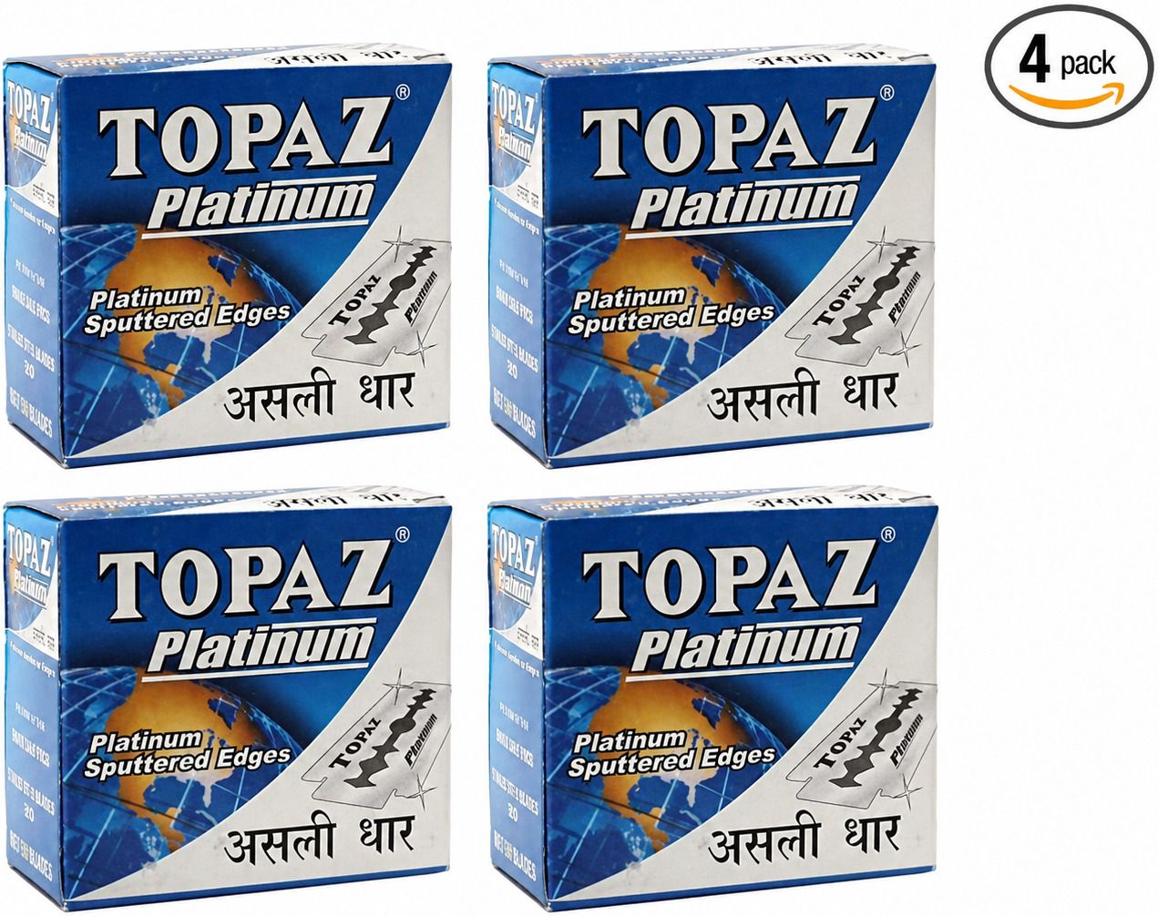 Platinum Blades (5 Packs of 10 Blades Each, Total 200 Blades)-image-23