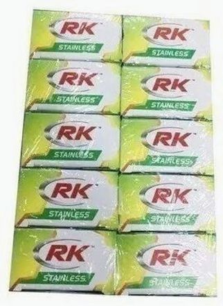 RK Platinum Double Edge Razor Blades - Pack of 10 Box (EACH BOX 50 pic) W-image-32