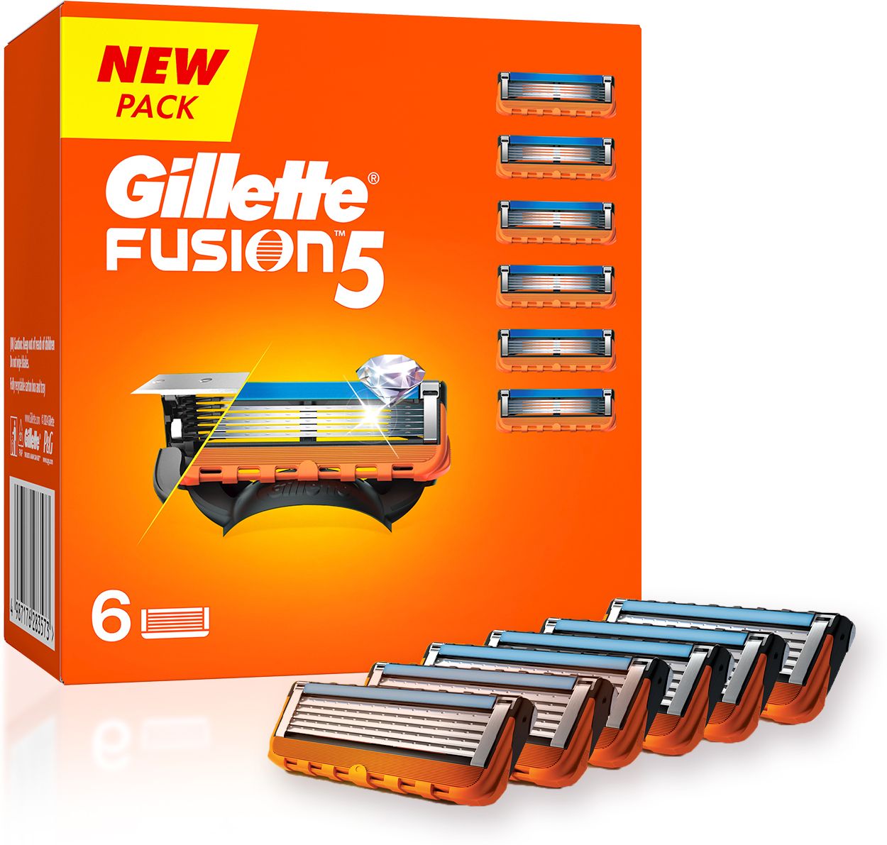 gillette Fusion 5 Manual Shaving Blades for men-picture-28