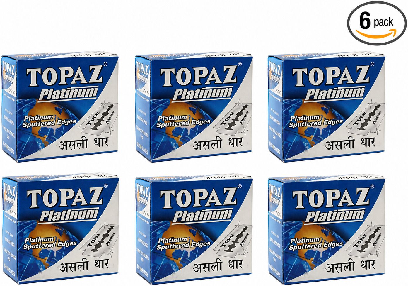 Platinum Blades (5 Packs of 10 Blades Each, Total 300 Blades)-image-22