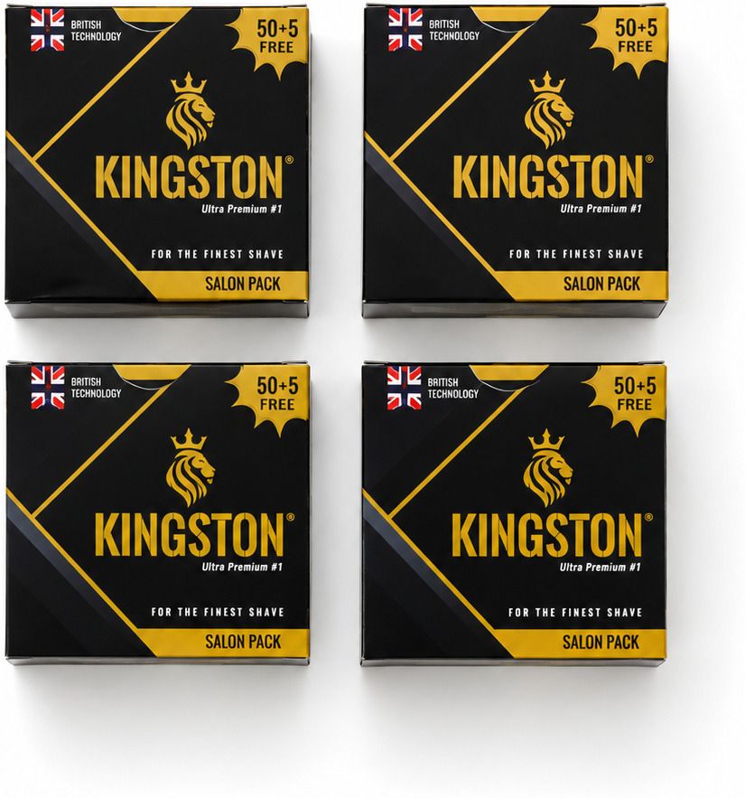 KINGSTONE ULTRA PLATINUM-XT SALOON PACK (220 BLADES)-image-15