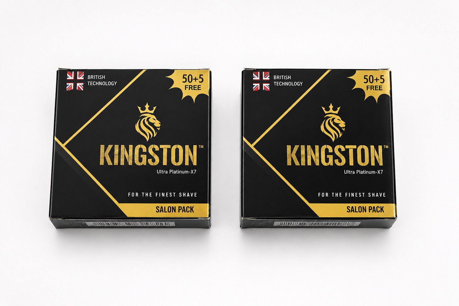 KINGSTONE ULTRA PLATINUM-XT SALOON PACK (110 BLADES)-image-17