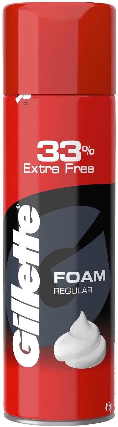 gillette 33% Extra Classic Regular Pre Shave Foam-picture-11