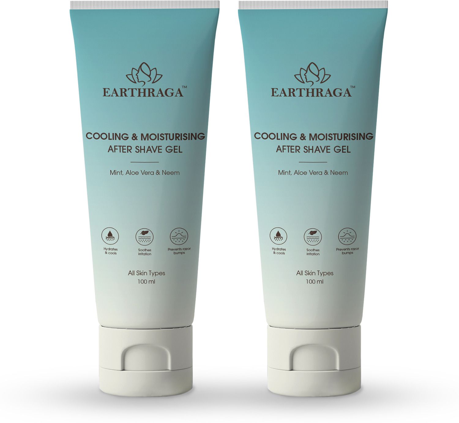 After Shave Gel For Men & Women With Mint Glacier Cool Refreshing Moisturizing-image-39